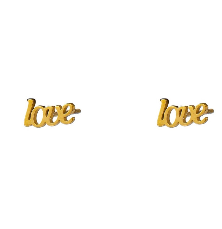 Day en Eve oorknopjes Love