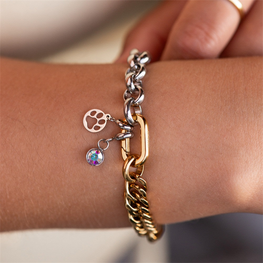 Ixxxi Connect ketting Amy zilver