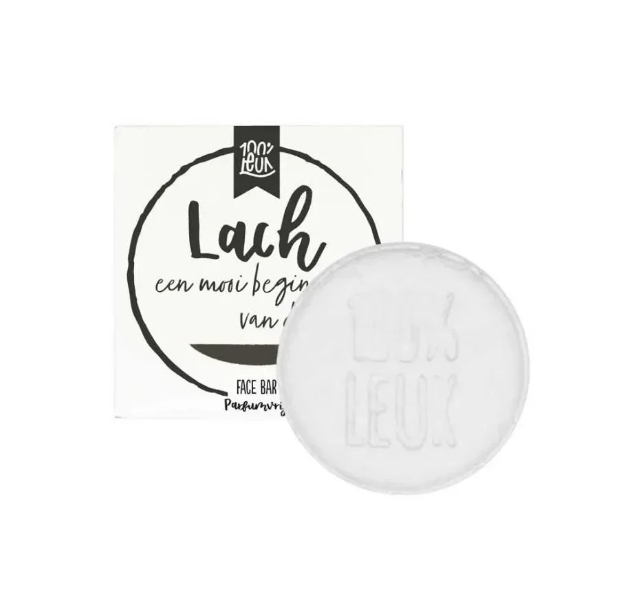 Face bar – Lach mooi begin van de dag