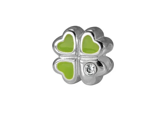 Klavertje met steentje