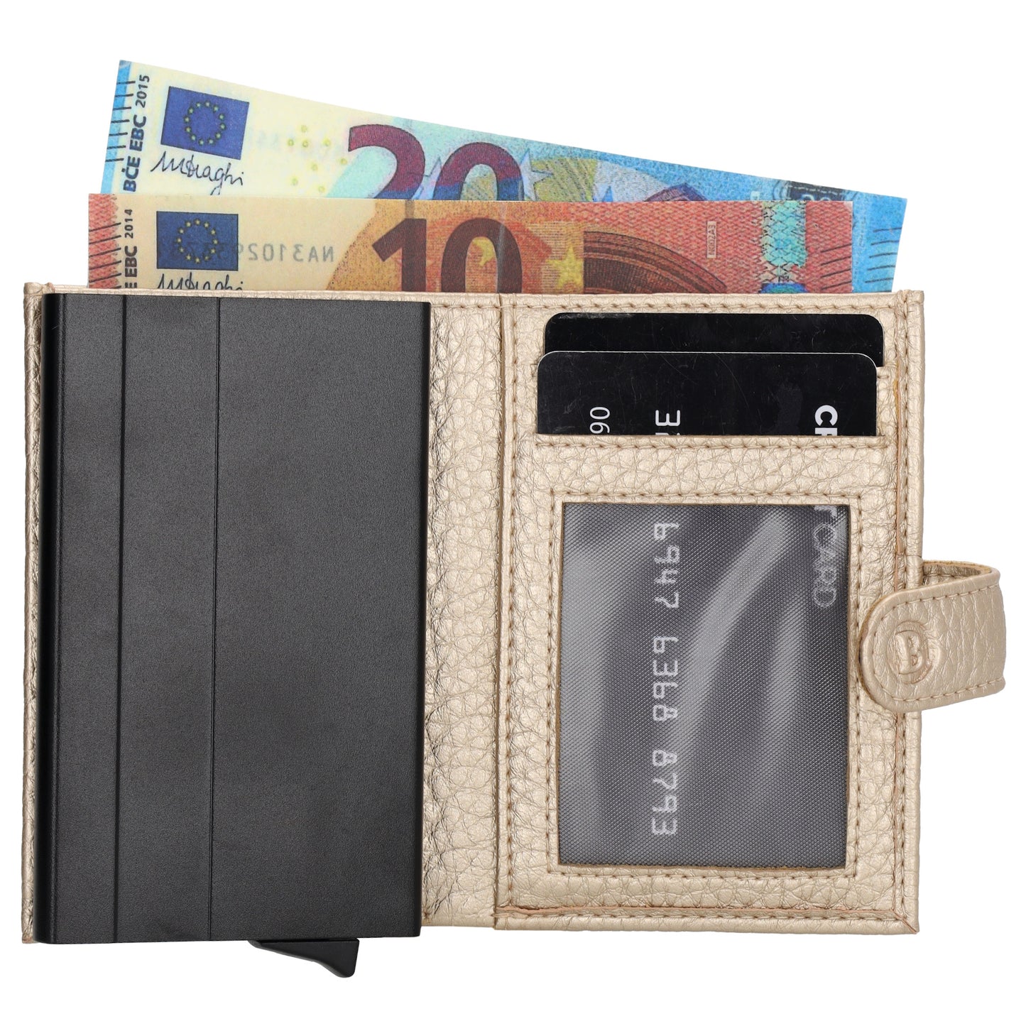 Beagles lizaso creditcard etui goud
