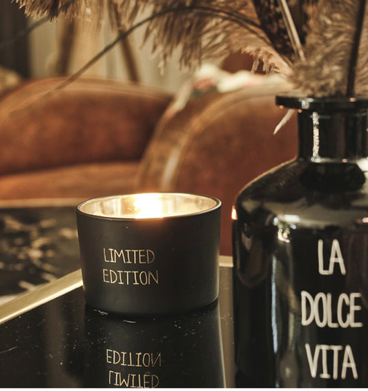 My Flame Sojakaars Limited Edition - Warm Cashmere Geurkaars Biologische Sojawas