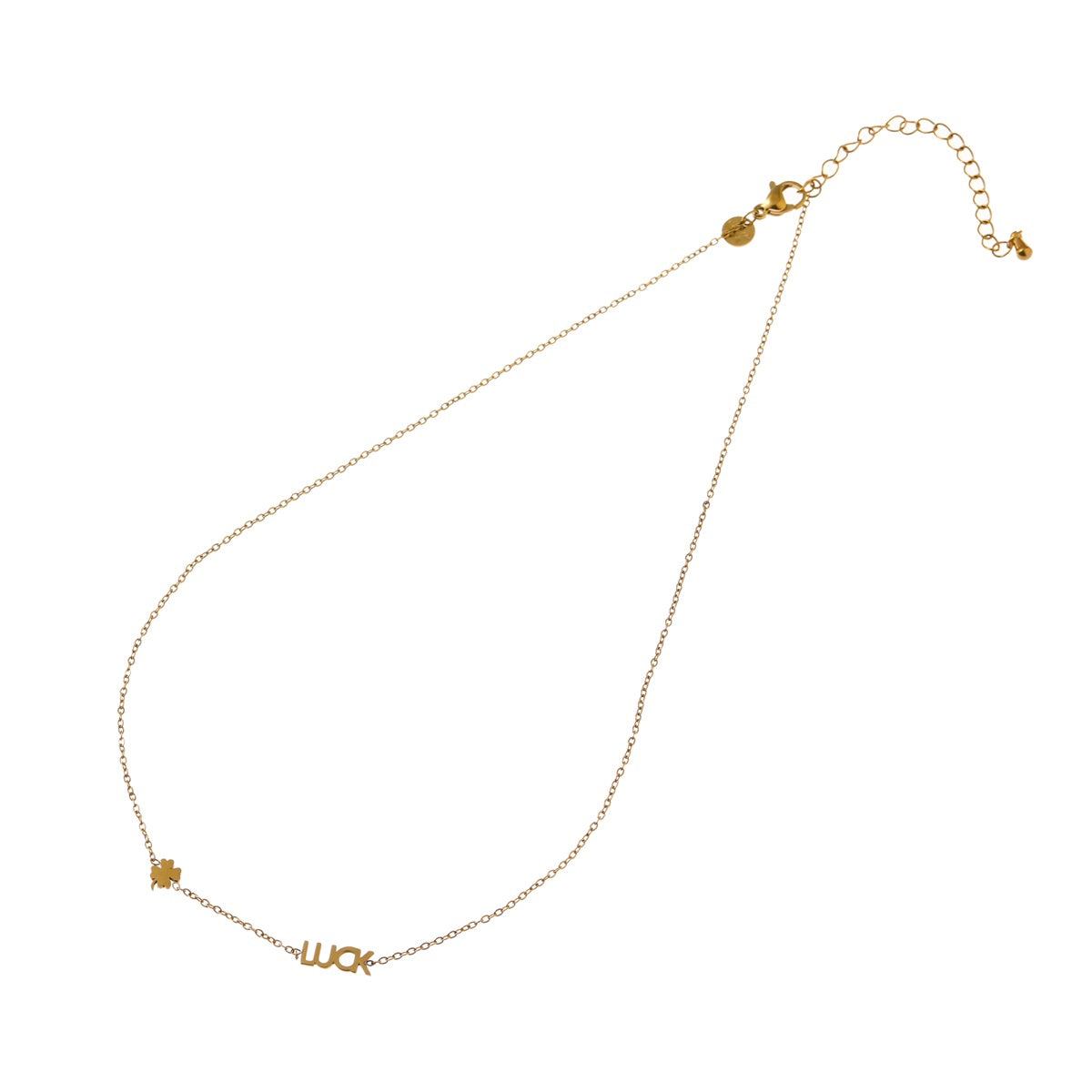 Day & Eve ketting luck goud
