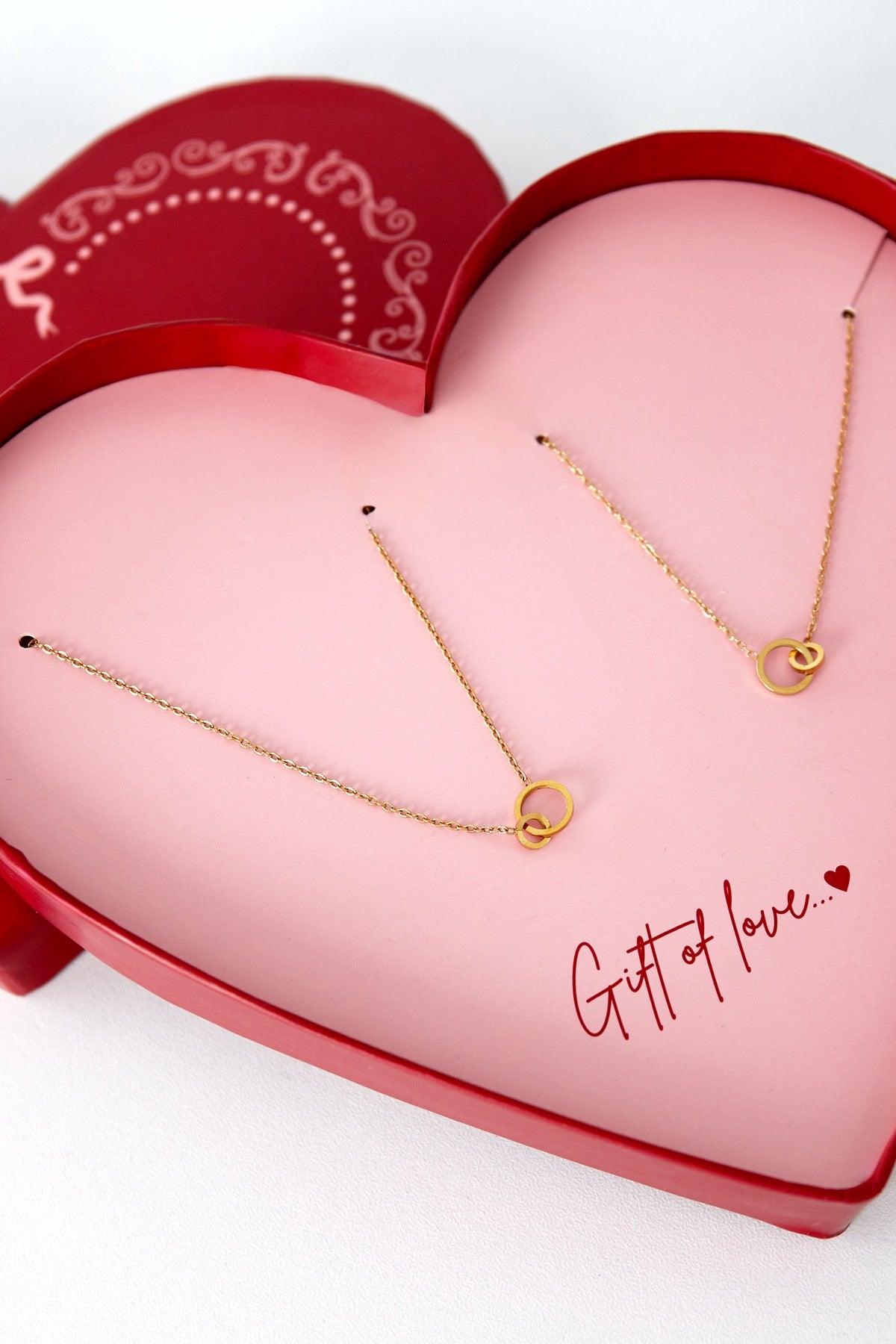 Gift Of Love Infinity Kettingen Cadeauset Met 2 Kettingen