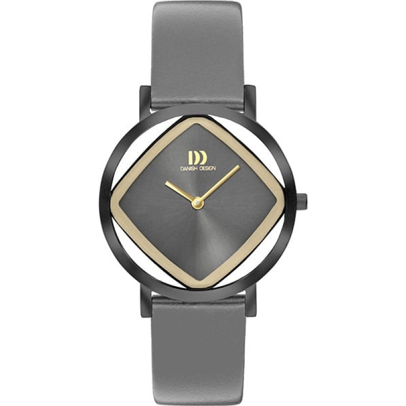 Danish Design Dameshorloge | Frihed Pico Square Grijs