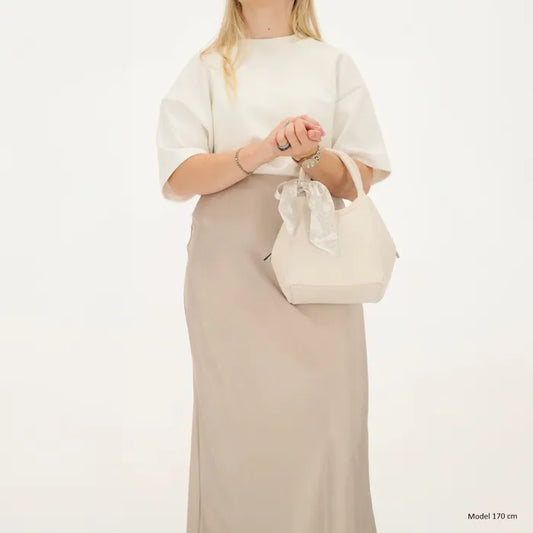 Charm london bond street handtas klein gebroken wit