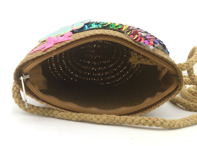 Woven Kids Bag Mermaid Brown