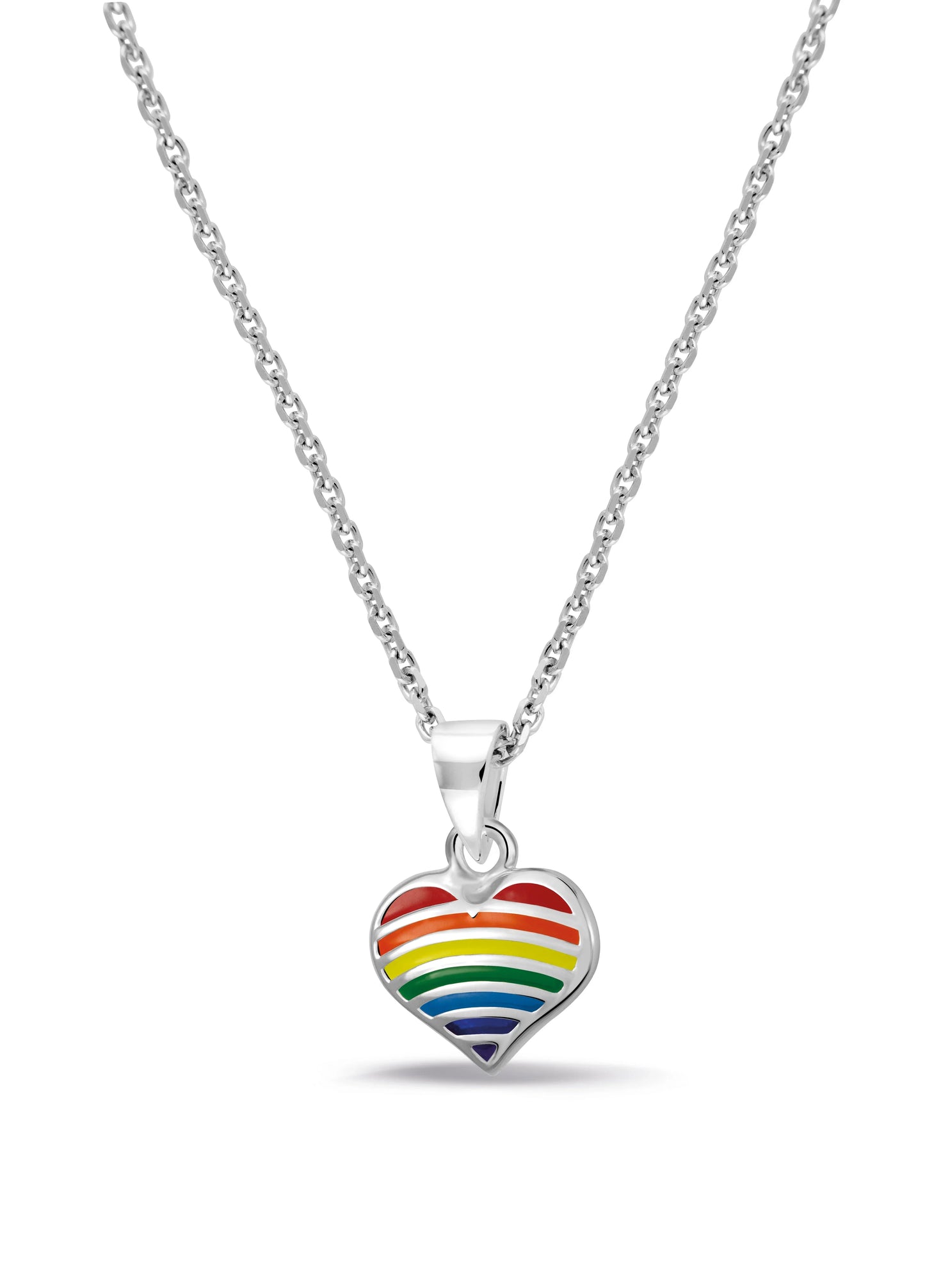 Ketting regenboog hartje
