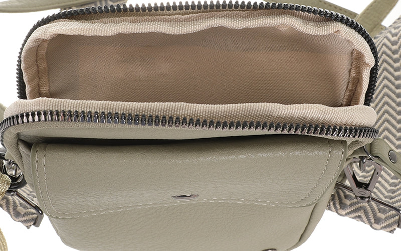 BOSTON GREEN TELEFOONTASJE / SCHOUDERTASJE