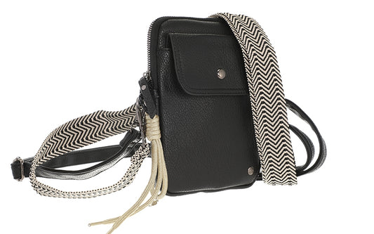 BOSTON BLACK TELEFOONTASJE / SCHOUDERTASJE