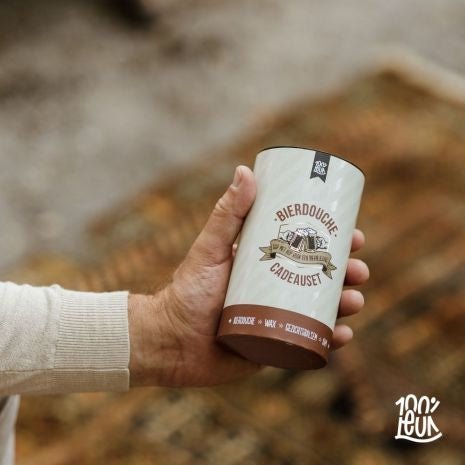 Cadeaupakket Bierdouche Voor Mannen Met Humor 2 In 1 Shampoo - Sannes Sieraden