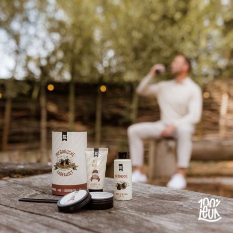 Cadeaupakket Bierdouche Voor Mannen Met Humor 2 In 1 Shampoo - Sannes Sieraden