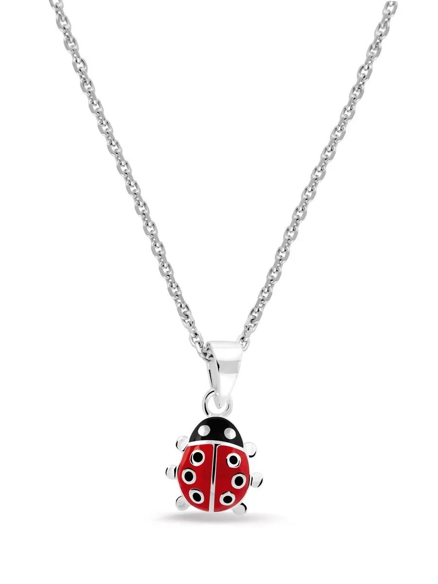 Ketting lieveheersbeestje - Sannes Sieraden