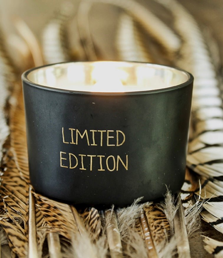 My Flame Sojakaars Limited Edition - Warm Cashmere Geurkaars Biologische Sojawas - Sannes Sieraden