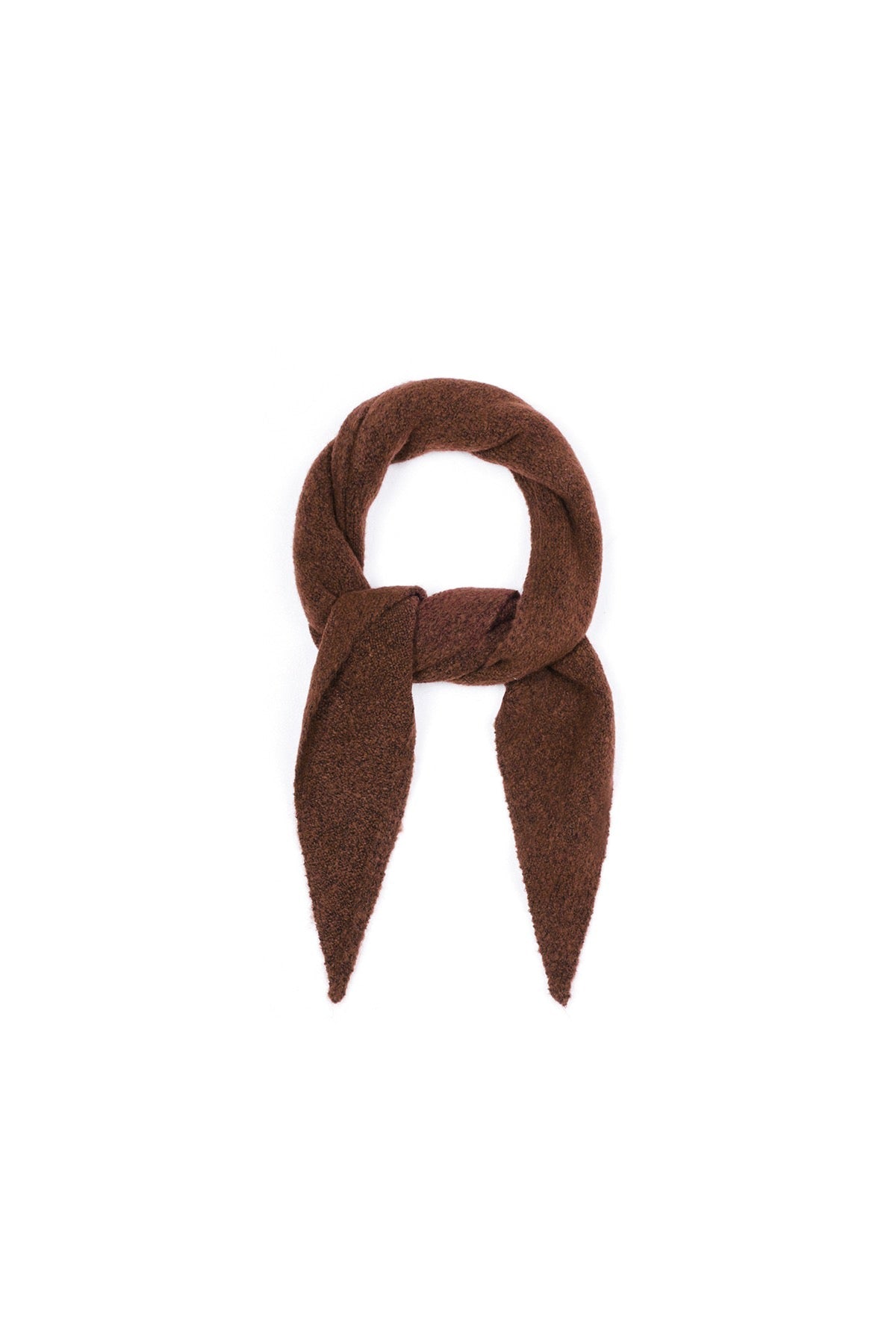 Wintersjaaltje effen bruin - Sannes Sieraden