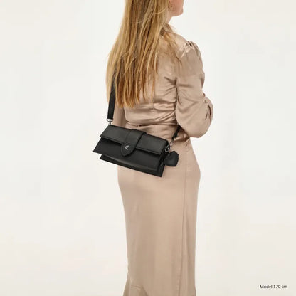 Charm London Castle Hill Crossbodytas Zwart