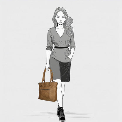 Schoudertas Enrico Benetti Emma camel