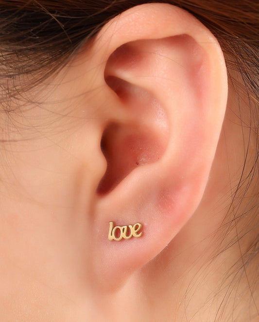 Day en Eve oorknopjes Love