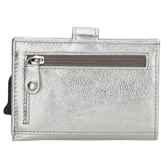 Double-d safety wallet zilver