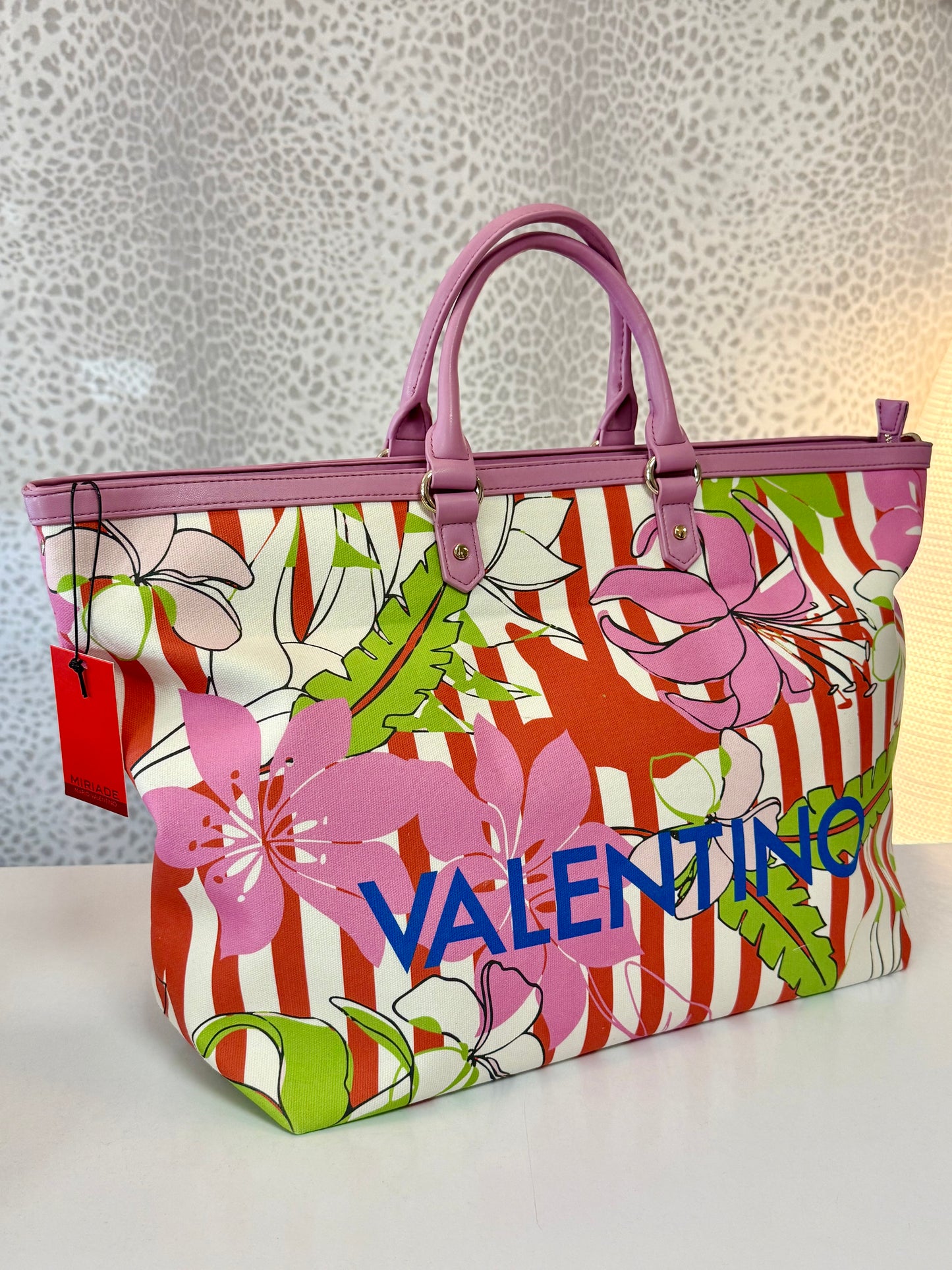Valentino Shopper Kore Rosa