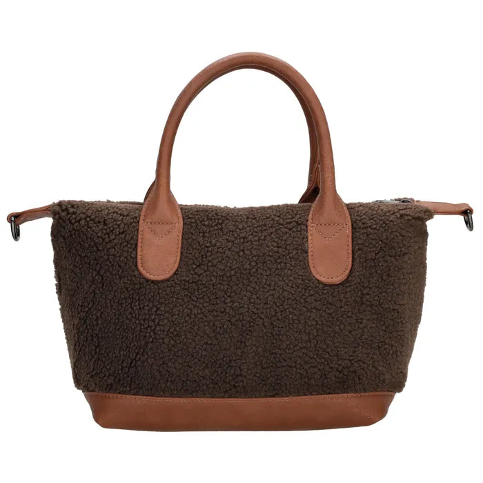 Charm London Buckingham Teddy Handtas Donkerbruin