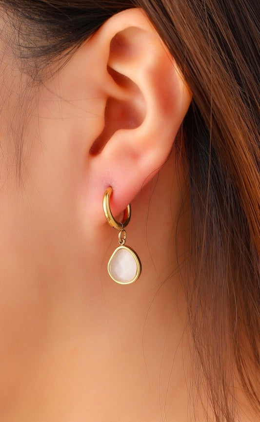 Day en Eve hoop big stone white