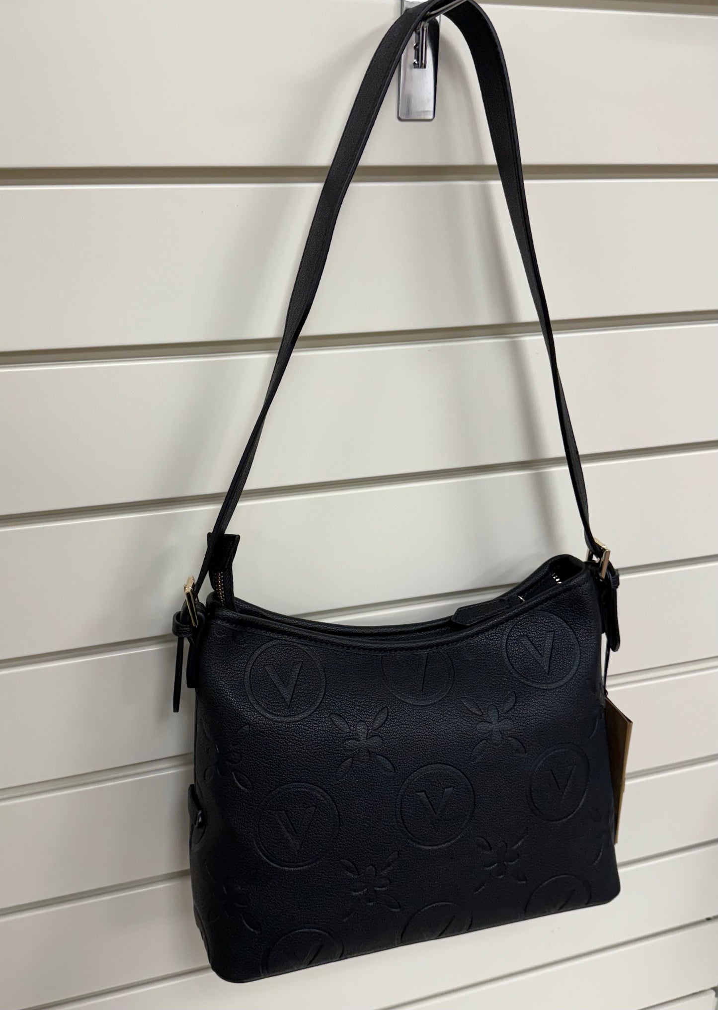 Valentino shopper bloem zwart