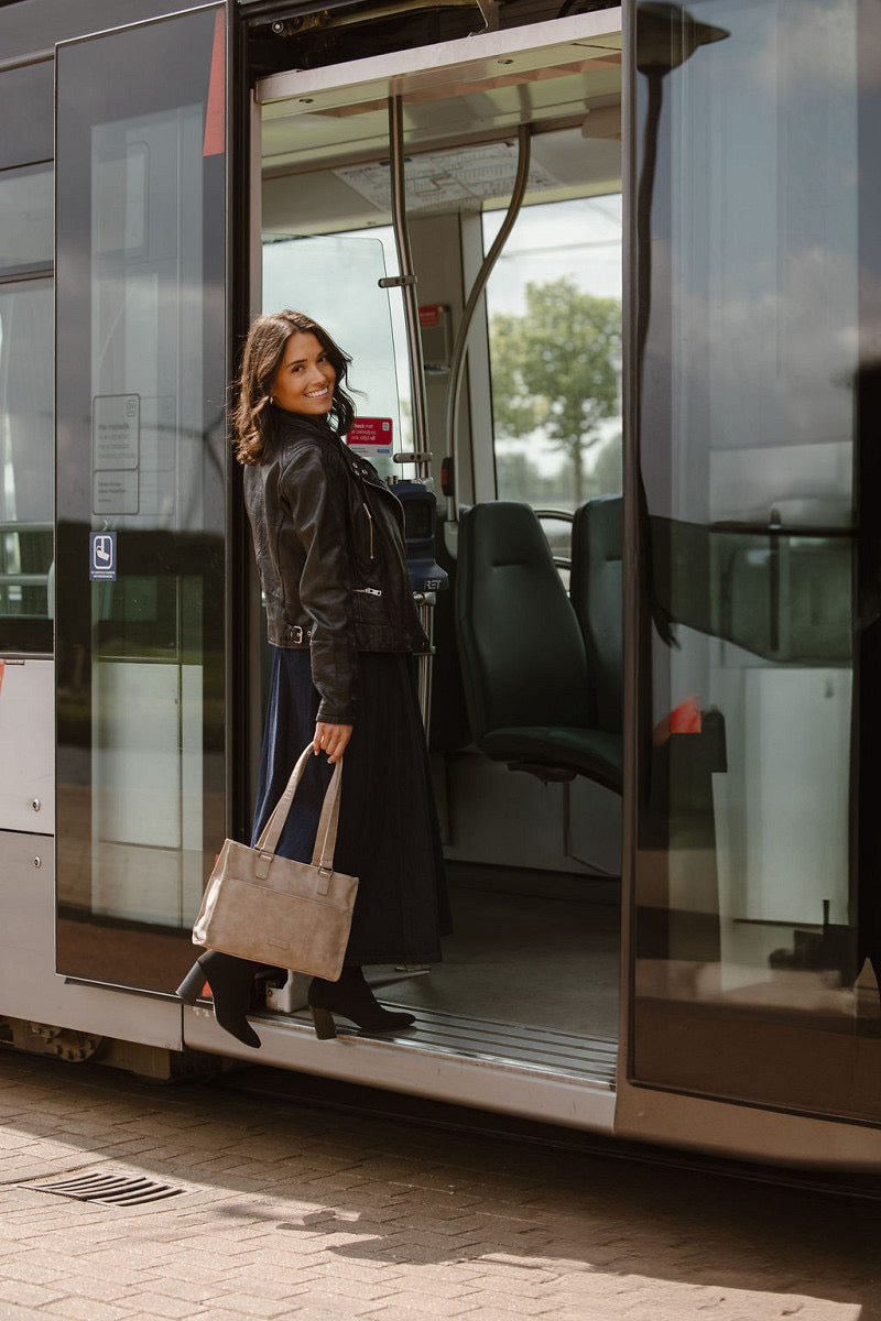 Schoudertas Enrico Benetti Kate light taupe