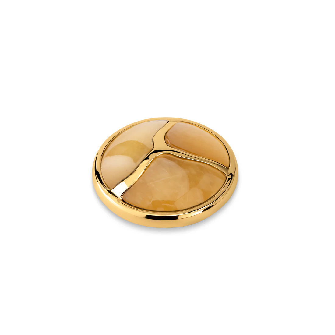 Melano Kosmic Marked Gem Steen Yellow Calcite goud.