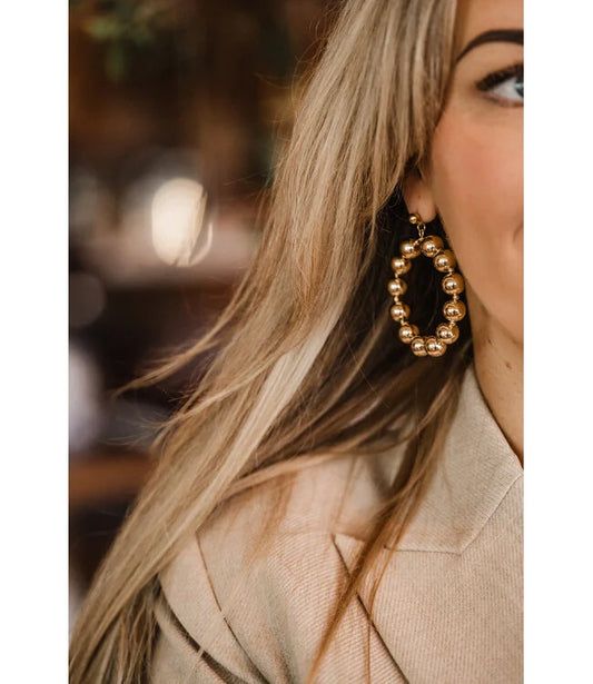 BY SHIR OORBELLEN LUXE ANNABEL GOUD