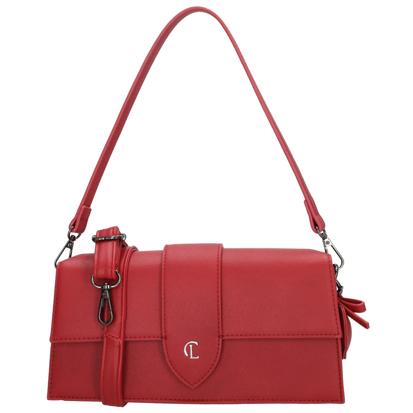 Charm London Castle Hill Crossbodytas Rood