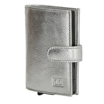 Double-d safety wallet zilver