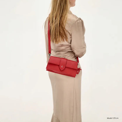 Charm London Castle Hill Crossbodytas Rood