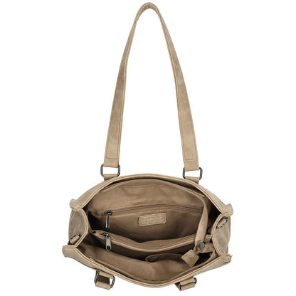 Schoudertas Enrico Benetti Kate light taupe