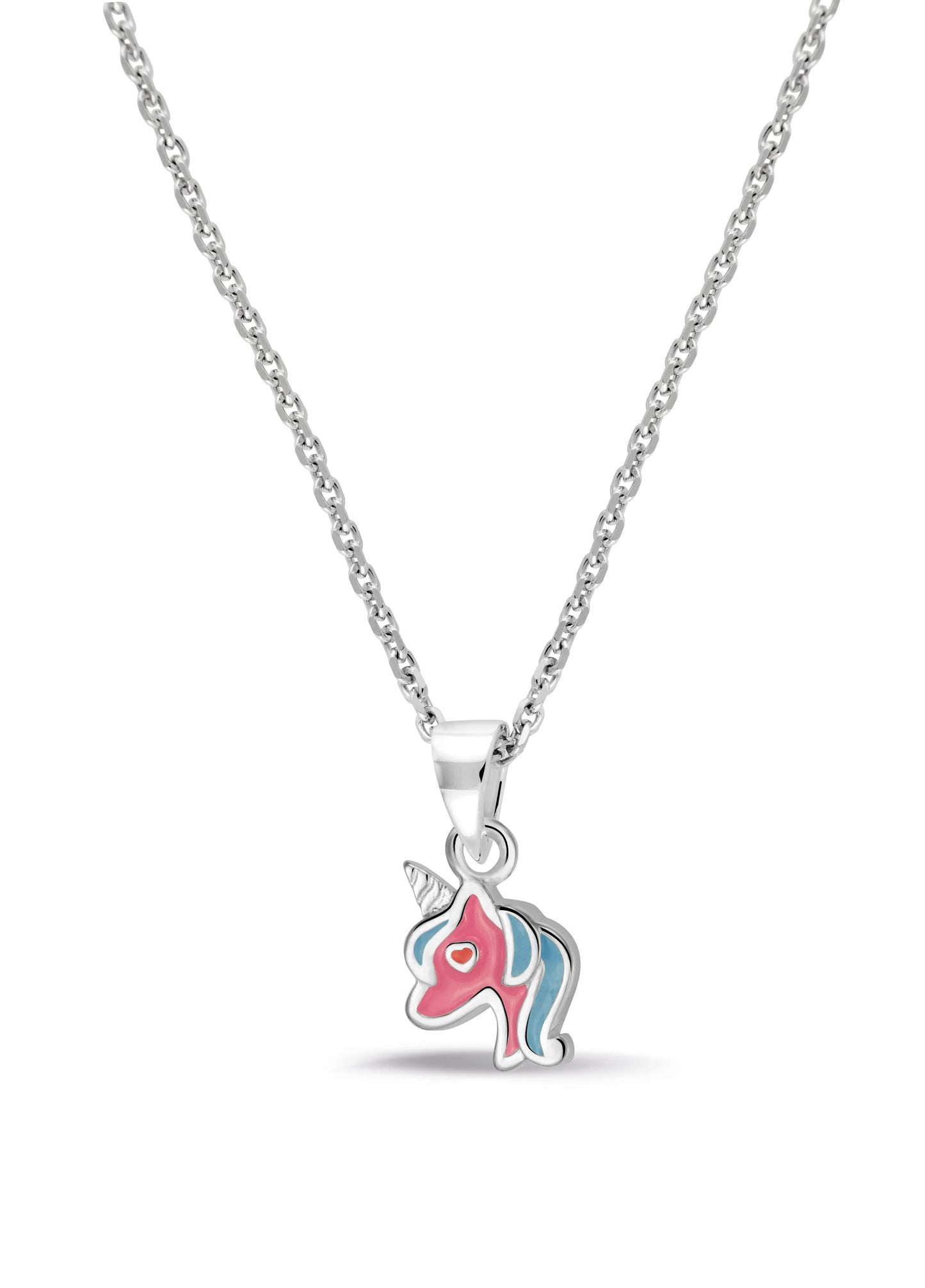 Ketting eenhoorn roze