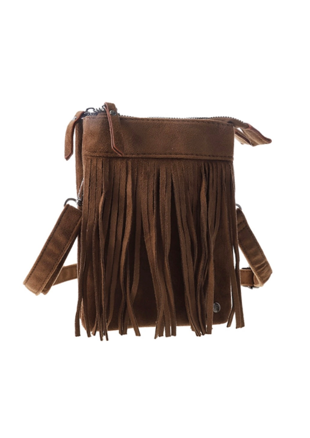 Camel telefoon- en schoudertasje Lados