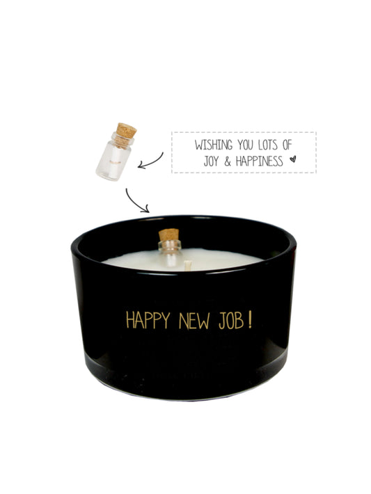 MY FLAME FLESSENPOST KAARS - HAPPY NEW JOB! - WARM CASHMERE