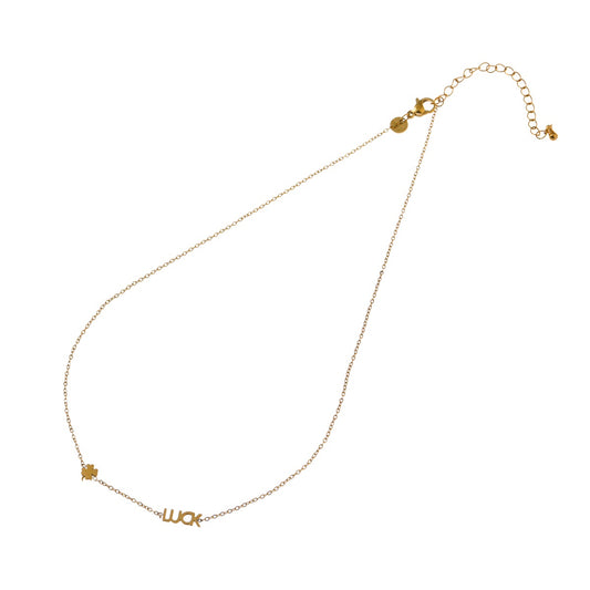 Day & Eve ketting luck goud