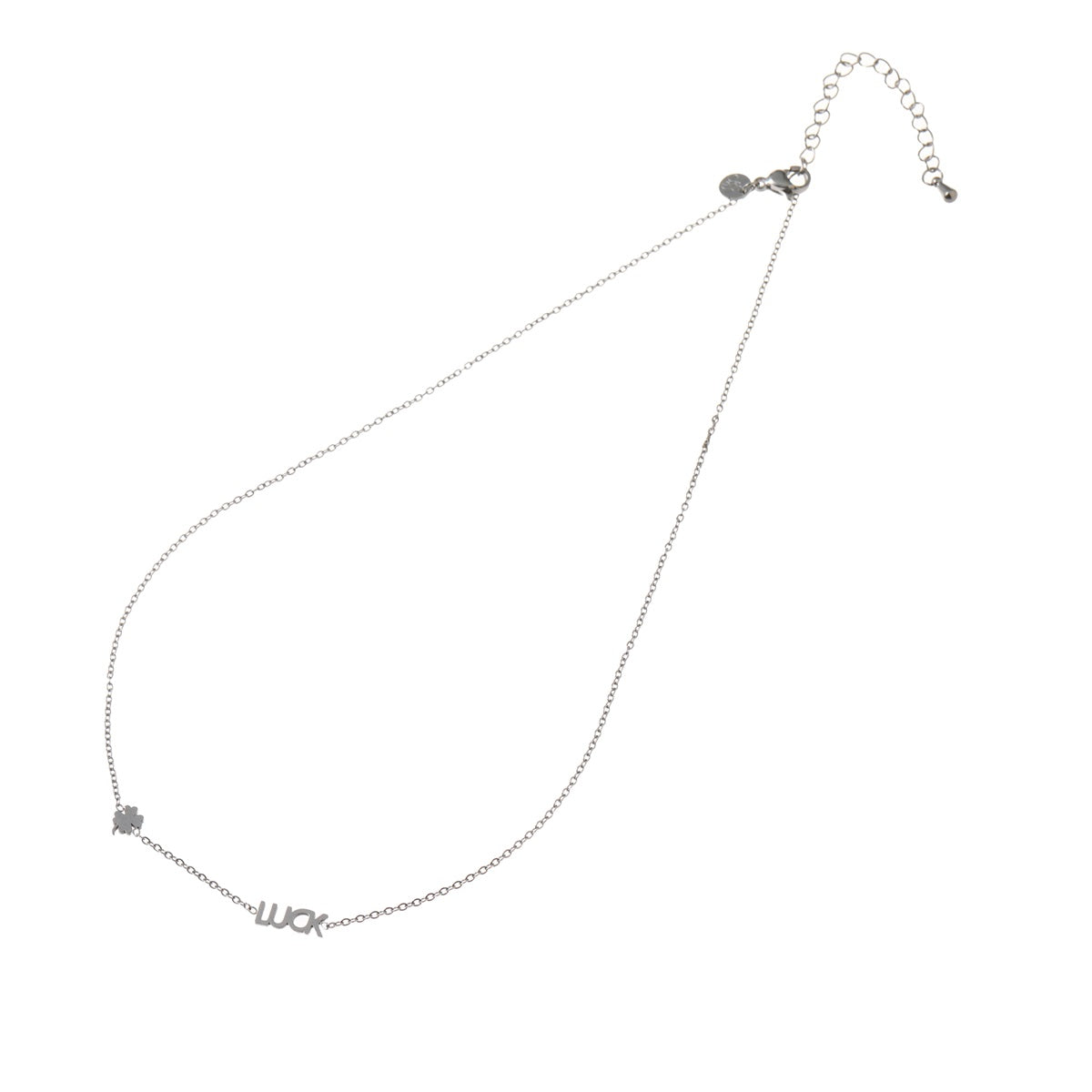 Day & Eve ketting luck zilver