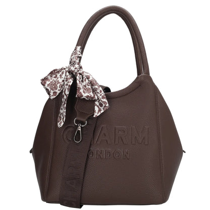 Charm london bond street handtas donkerbruin