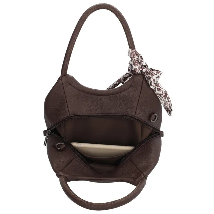 Charm london bond street handtas donkerbruin