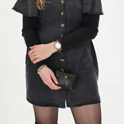 Charm london elisa portemonnee zwart