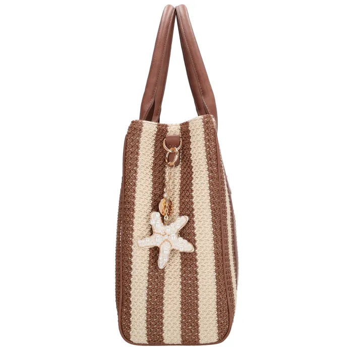 Charm london capri shopper mokka
