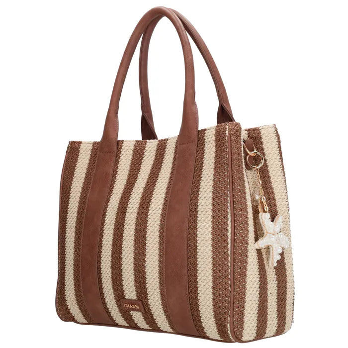 Charm london capri shopper mokka