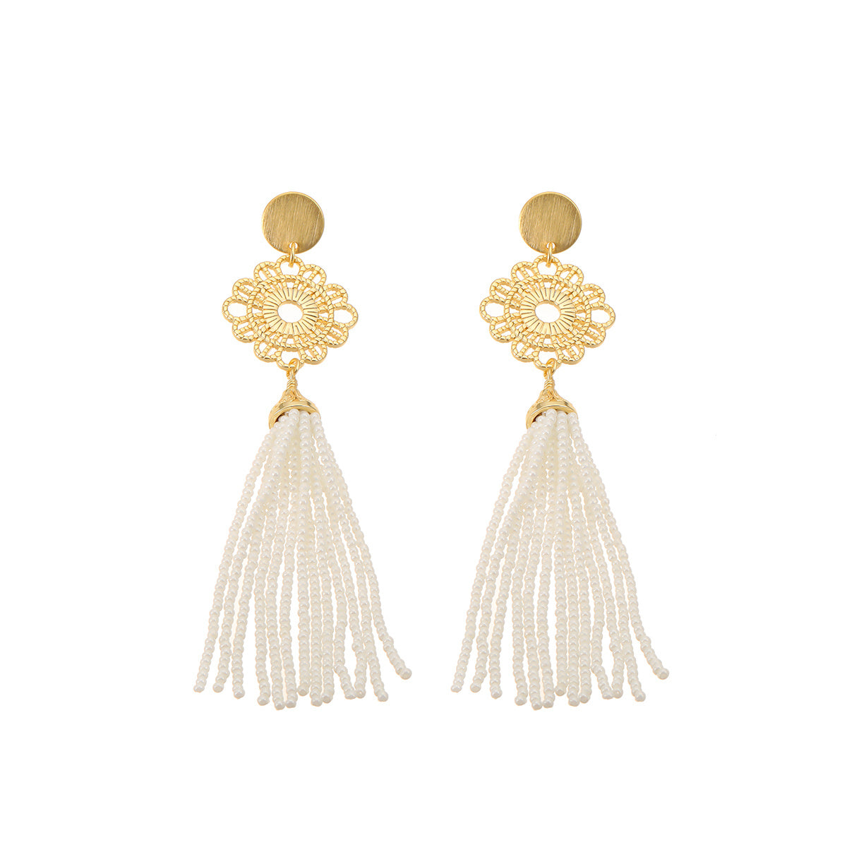 BY SHIR OORBELLEN LUXE NAVÉ WIT