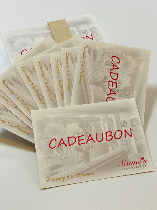 Cadeaubon twv € 25,-