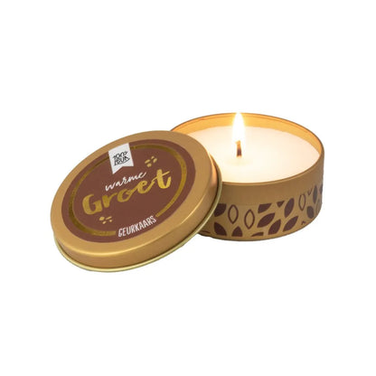 Geurkaars – Warme groet