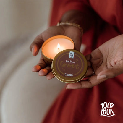 Geurkaars – Warme groet