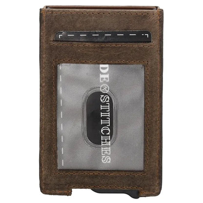 Hide & stitches idaho safety wallet