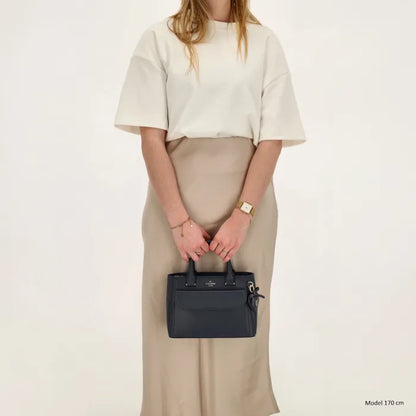 Charm london cambridge handtas donkerblauw